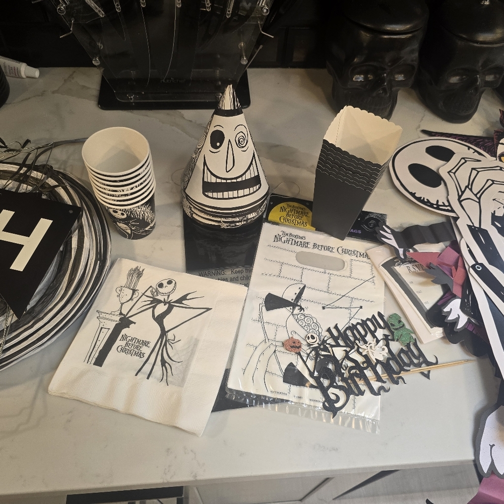 Nightmare before christmas party bundle